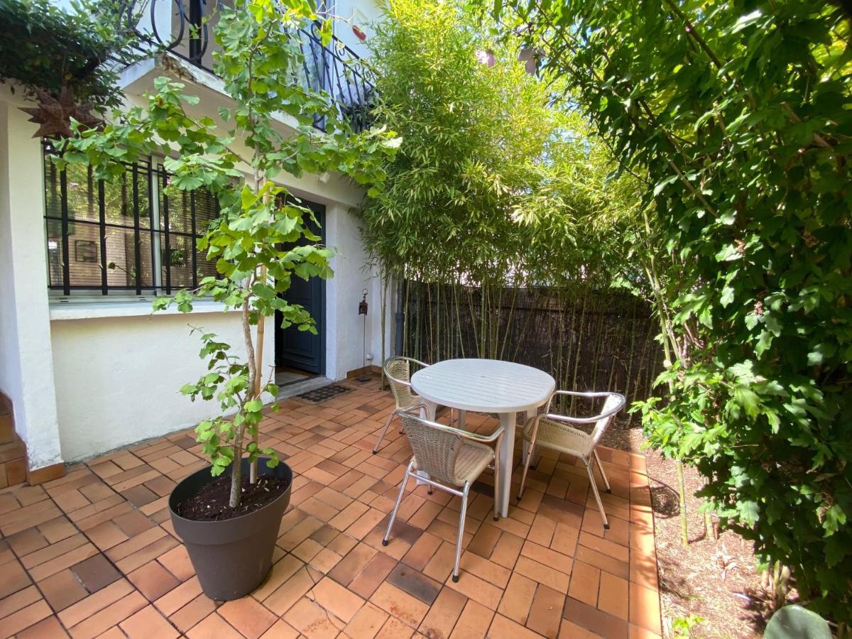 Appartement Grand studio de 38m2 et cour indépendante de 25m2 dont wifi et Netflix à Montpellier Extérieur photo
